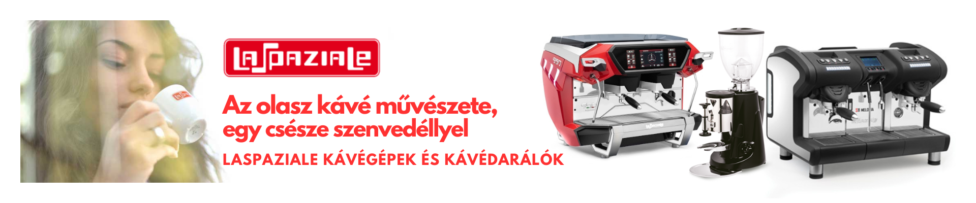 LaSpaziale kávégépek és kávédarálók