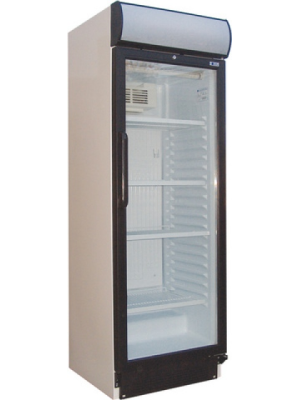 Üvegajtós hűtőszekrény- bruttó 440 liter