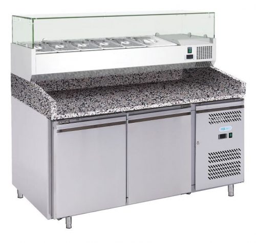 Forcold PZ2600TN-FC hűtött pizzapult