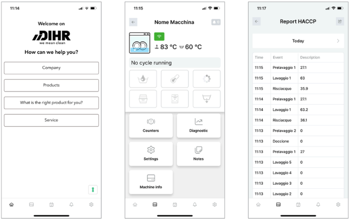 Dihr Ipari mosogatógép - Üveg-Palackmosó Electron Plus CONNECTIVITY 4.0 & APP